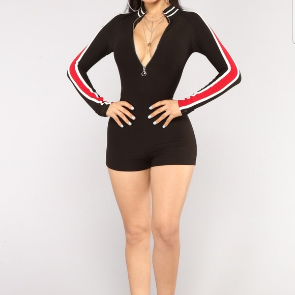 Zipped Up Romper - Picture 2 of 4